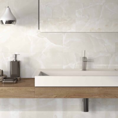 Muse White 12x24 ambient
